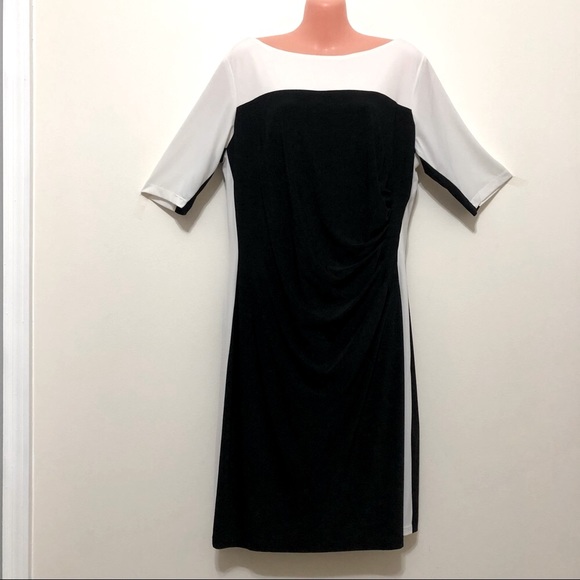 Anne Klein Dresses & Skirts - AK Anne Klein Black & White Short Sleeve